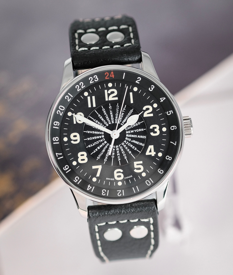 Zeno X-Large Pilot World Timer