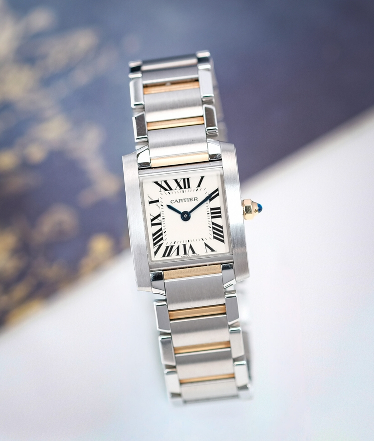 Cartier Tank Francaise Bimetal 2384