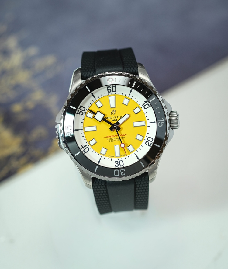 Breitling Superocean Automatic 46 Code Yellow